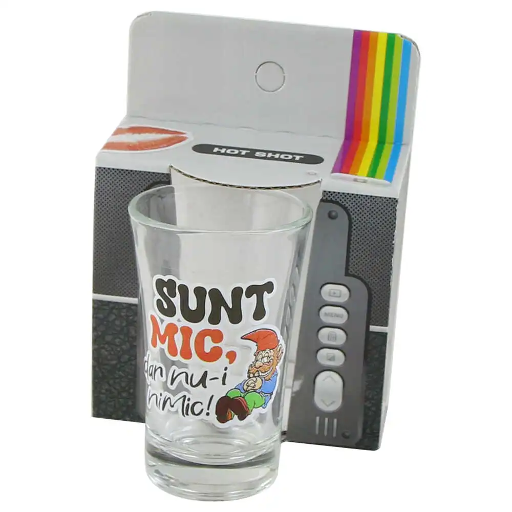 Pahar shot 35 ml "Sunt mic