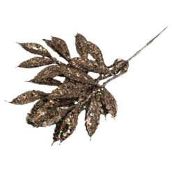 Pick creanga cu frunze glitter