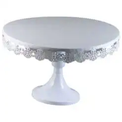 Platou tort din metal 30x17 CM