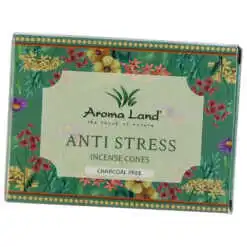 Conuri parfumate Antistres 10 buc + suport ardere