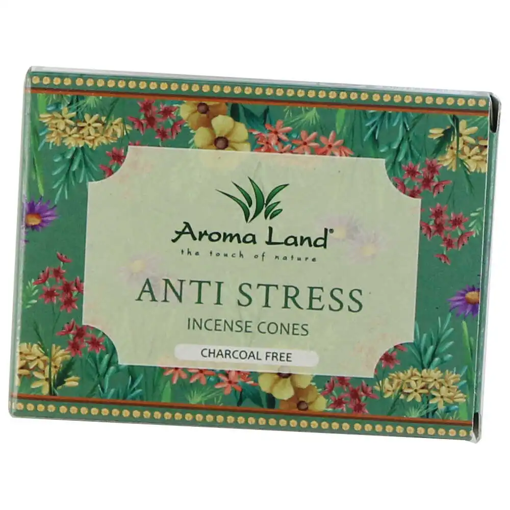 Conuri parfumate Antistres 10 buc + suport ardere