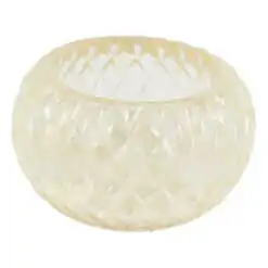 Suport lumanare din sticla colorata 7x4 CM