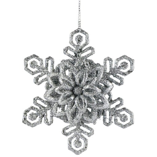 Ornament brad cu glitter