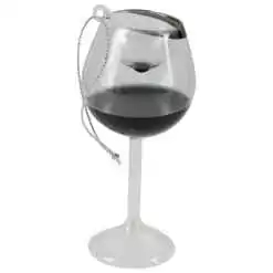 Ornament de brad din sticla 10 CM