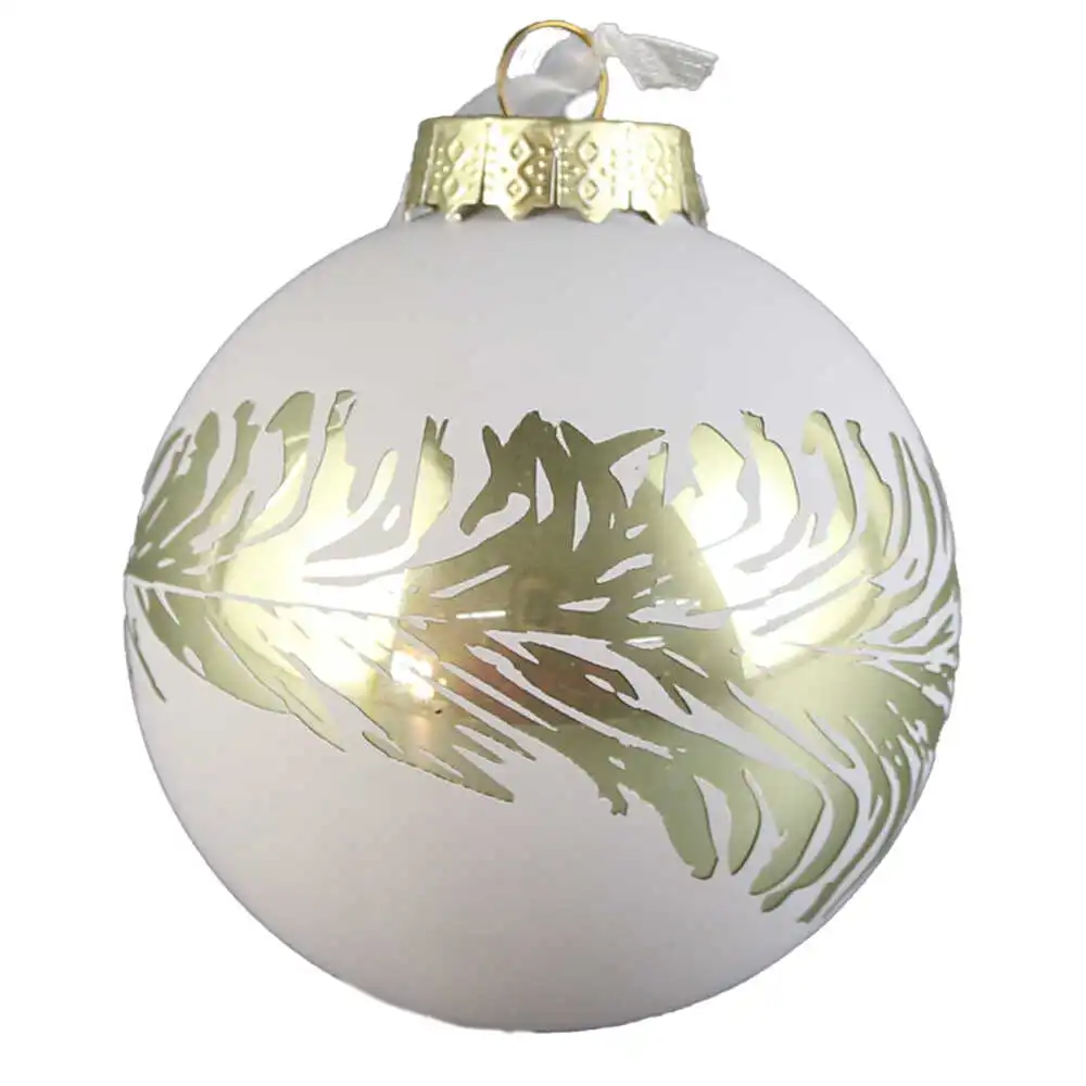 Glob pentru brad din sticla 8 CM Glob pentru brad din sticla 8 CM