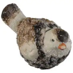 Figurina Pasare din ceramica cu glitter 10x6 CM