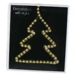 Decor Brad cu led 18x21 CM