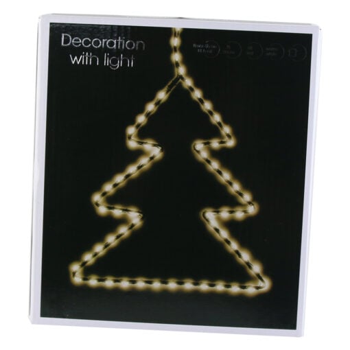 Decor Brad cu led 18x21 CM
