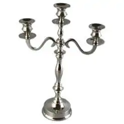 Sfesnic din metal cu 3 brate 27x39 CM