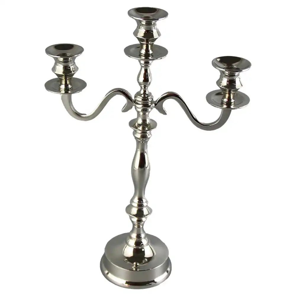 Sfesnic din metal cu 3 brate 27x39 CM