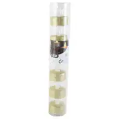 Set 6 lumanari cu led 4 CM