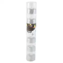 Set 6 lumanari cu led 4 CM