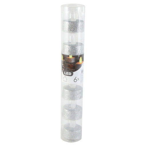 Set 6 lumanari cu led 4 CM