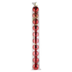Set 10 globuri pentru brad din plastic 5 CM