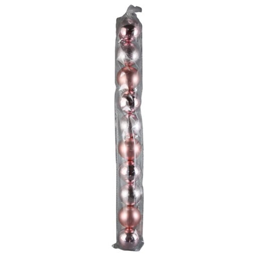 Set 10 globuri pentru brad din plastic 5 CM