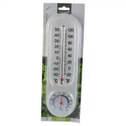 Termometru pentru perete cu higrometru 22 CM