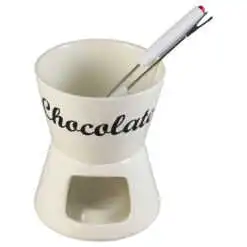 Set pentru fondue din ceramica 4 piese