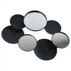 Oglinda decor perete din metal 38x26 CM