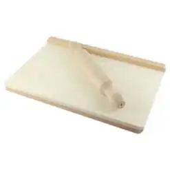 Planseta din lemn cu sucitor pentru copii 38x25 CM