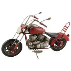 Motocicleta decorativa retro din metal 24x16 CM