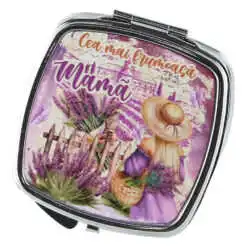 Oglinda de buzunar "Cea mai frumoasa Mama"