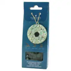 Set 40 conuri parfumate + suport cu pietre semipretioase