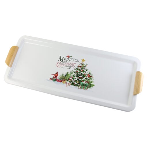 Tava metalica "Merry Christmas" 56x23 CM
