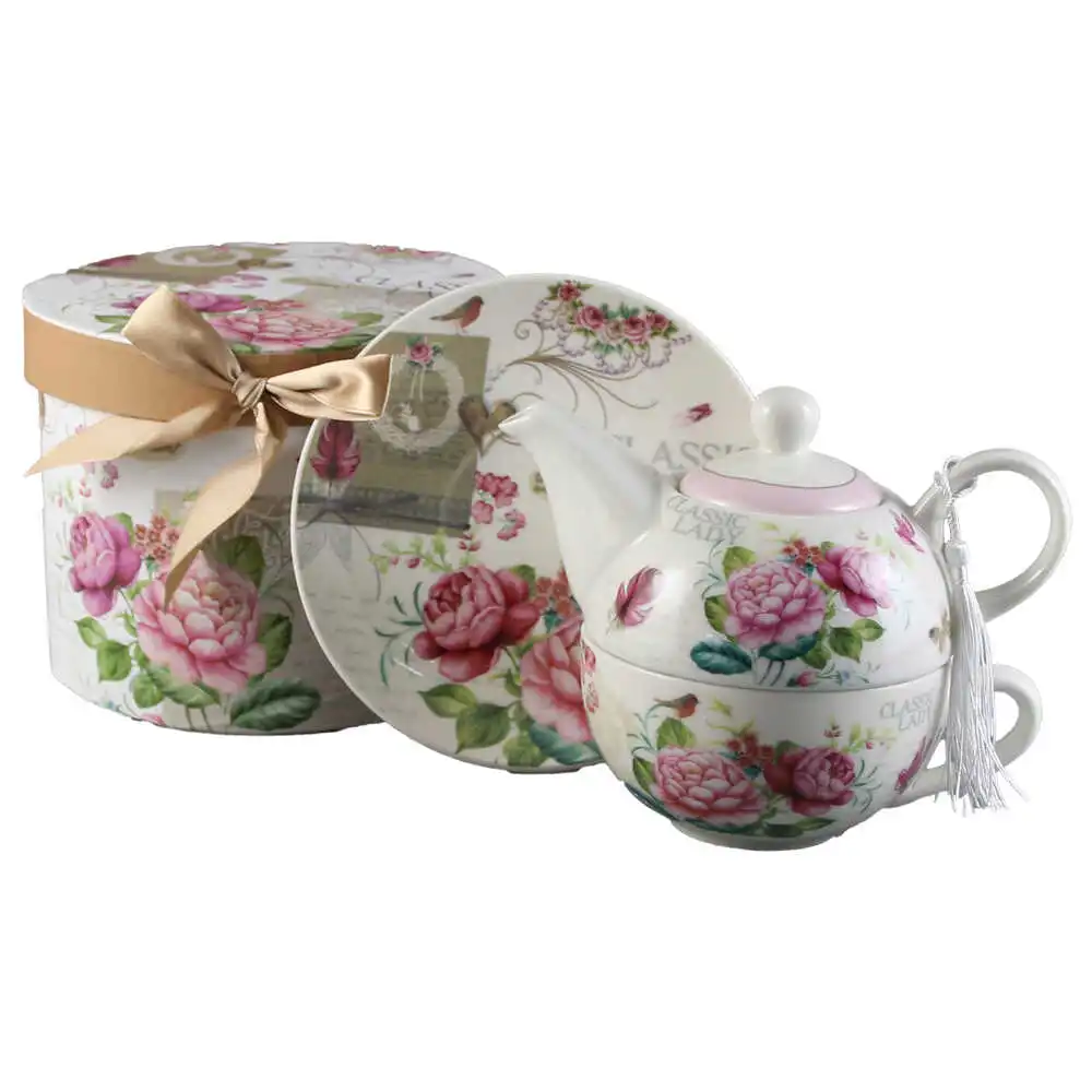 Set ceainic cu ceasca si farfurioara 350 ml/310 ml Set ceainic cu ceasca si farfurioara 350 ml/310 ml