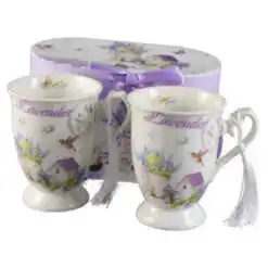 Set 2 cani din ceramica