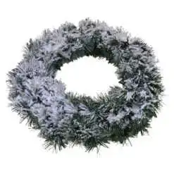 Coronita din brad artificial inzapezita 35 CM