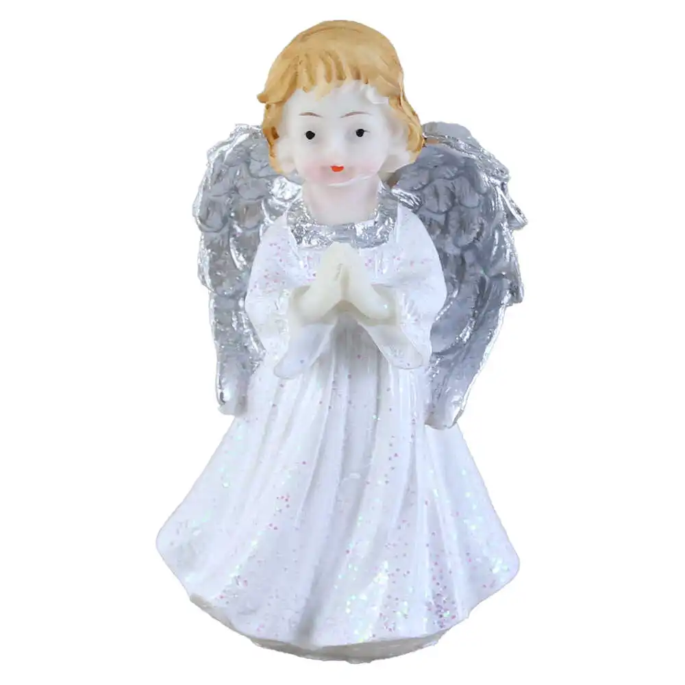 Figurina ingeras cu aripi argintii Figurina ingeras cu aripi argintii