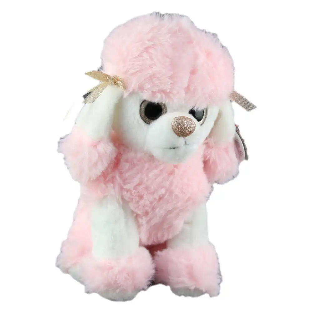 Catel de plus Poodle cu glitter 24 CM