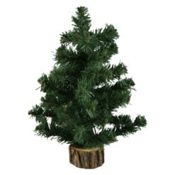 Brad artificial cu talpa lemn 38 CM