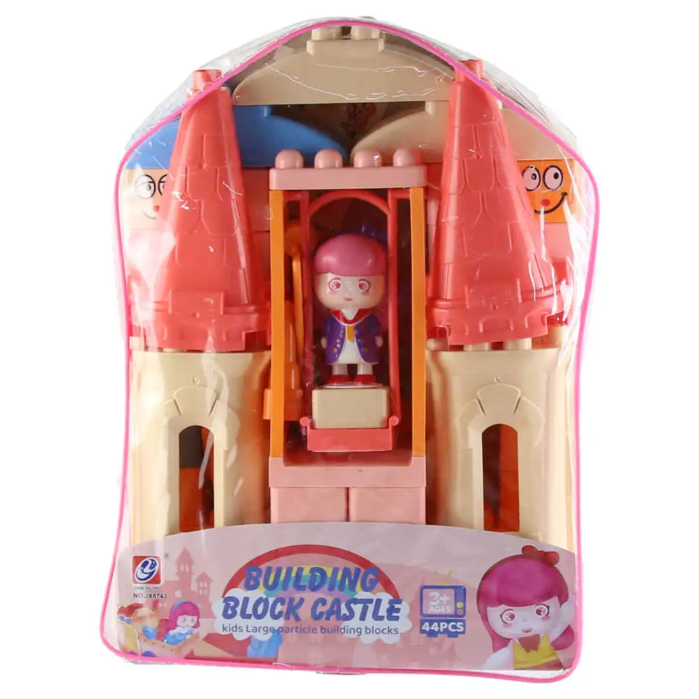 Set cuburi pentru construit Castel 44 piese