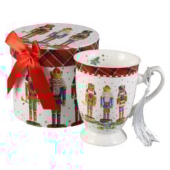 Cana din ceramica cu franjuri