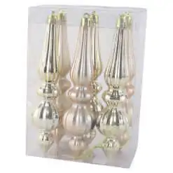 Set 6 globuri pentru brad