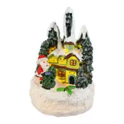 Casuta/Biserica de Craciun din rasina