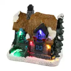 Casuta de Craciun din rasina