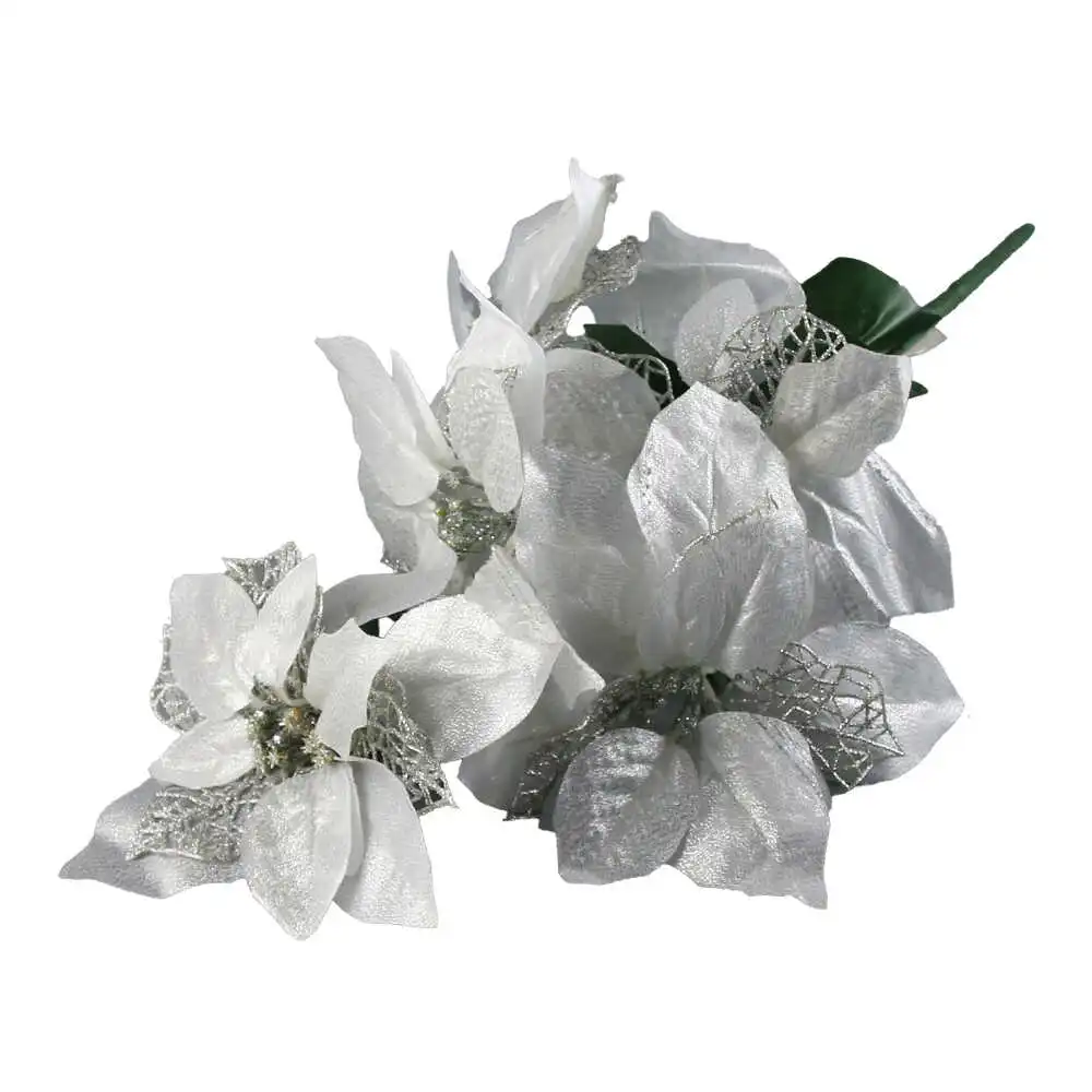 Buchet artificial Craciunita 50 CM