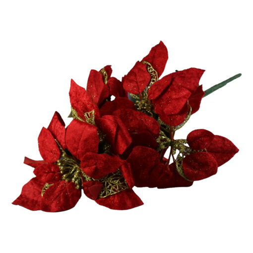 Buchet artificial Craciunita 50 CM