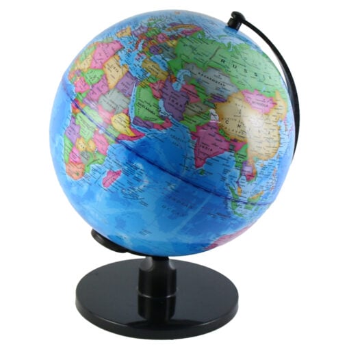 Glob pamantesc pe suport din plastic 14.6x22 CM