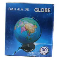 Glob pamantesc pe suport din plastic 30x40 CM