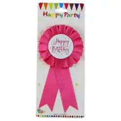 Fundita cu insigna 8x15 CM "Happy Birthday"