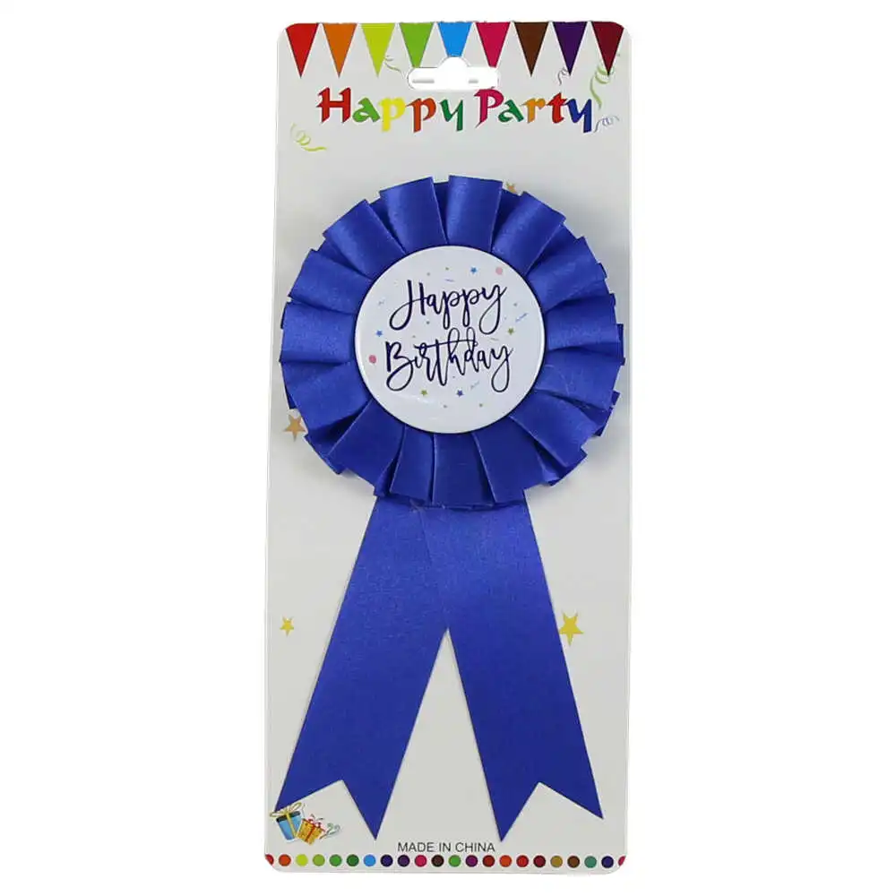 Fundita cu insigna 8x15 CM "Happy Birthday"