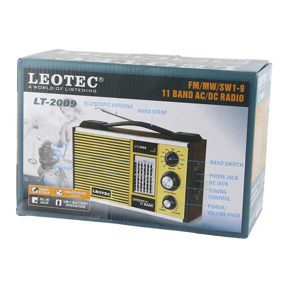 Radio LT-2009 23x11x15 CM
