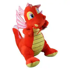 Jucarie de plus - Dragon rosu 30 CM