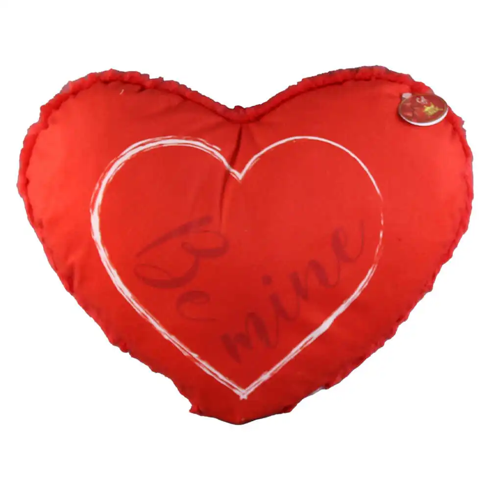 Decoratiune Inima din plus "Be mine" 38 CM