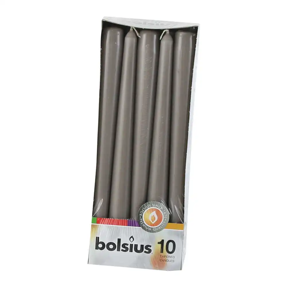 Set 10 lumanari conice Bolsius Set 10 lumanari conice Bolsius