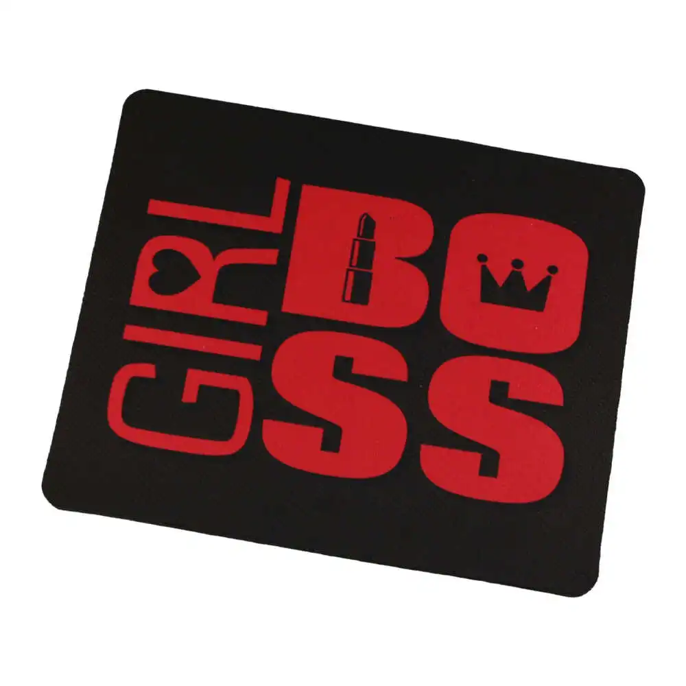 Mouse Pad "Girl Boss" 22x18 CM Mouse Pad "Girl Boss" 22x18 CM