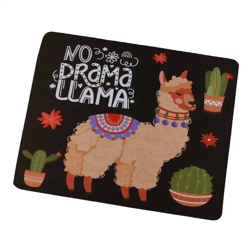 Mouse Pad "No Drama Lama" 22x18 CM